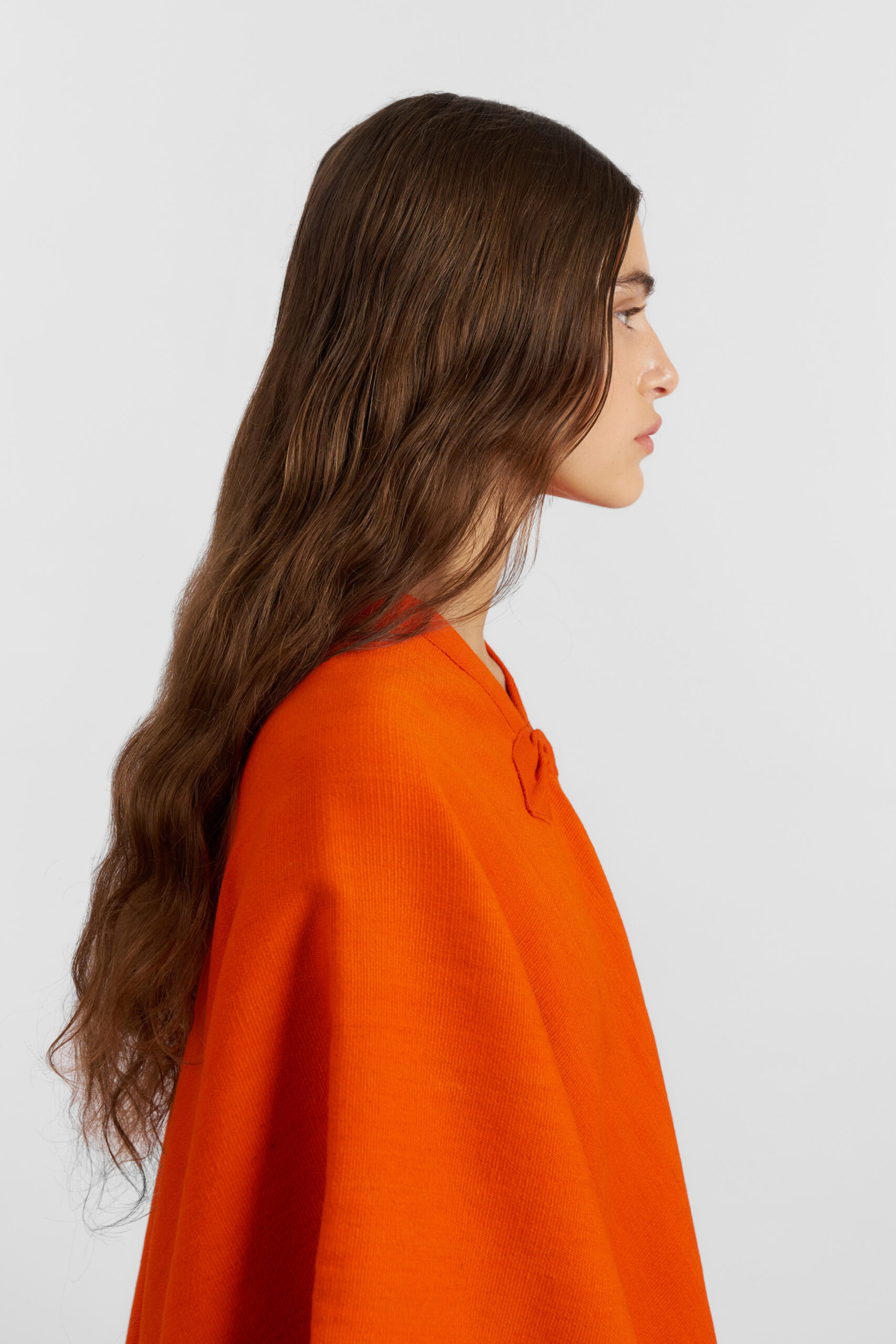 PONCHO AMPARO NARANJA - Imagen 7