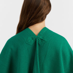 PONCHO AMPARO VERDE ESMERALDA