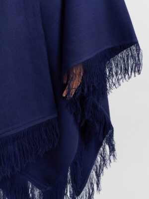 PONCHO AMPARO AZUL MARINO
