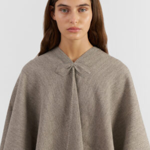 PONCHO AMPARO TOSTADO