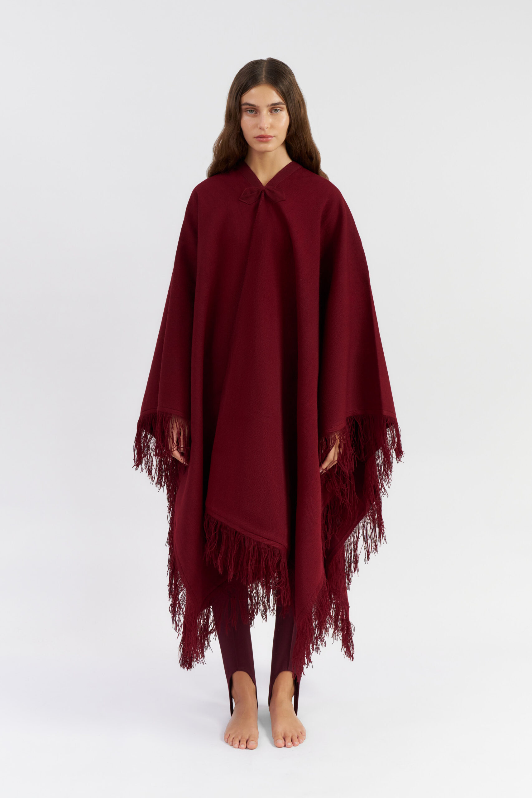 PONCHO AMPARO BURDEOS - Imagen 3