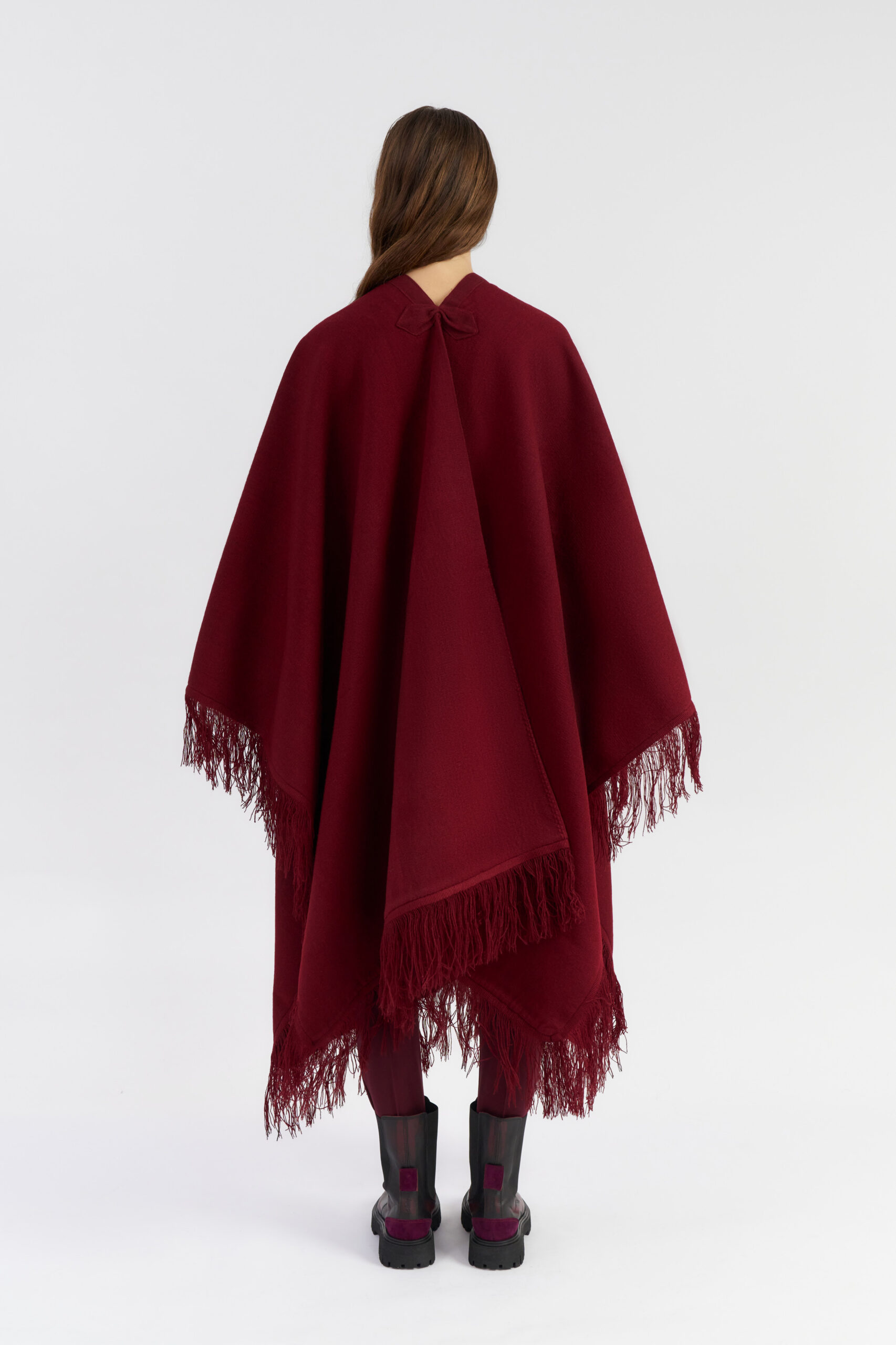 PONCHO AMPARO BURDEOS - Imagen 7