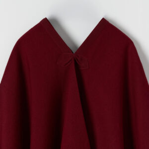 PONCHO AMPARO BURDEOS