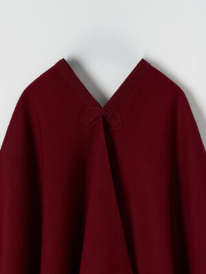 PONCHO AMPARO BURDEOS