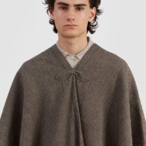 PONCHO AMPARO TAUPE